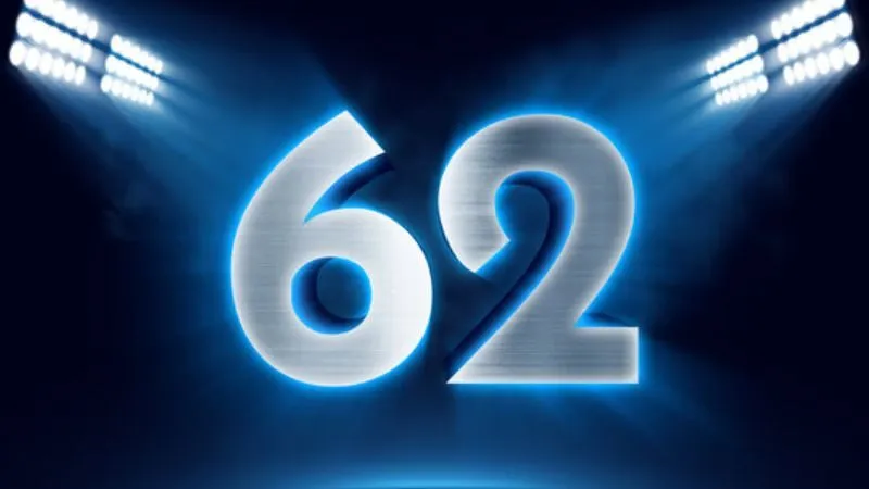 Con số 62 tượng trưng cho tài lộc và cân bằng năng lượng