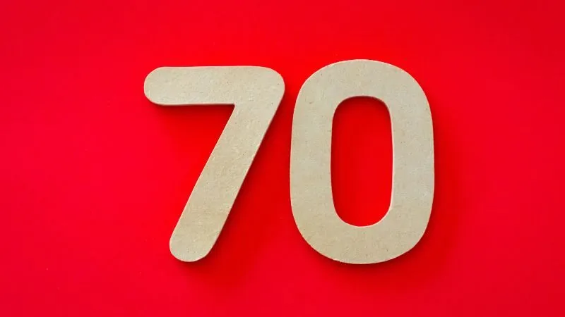 Số 70 mang ý nghĩa mở ra chu kỳ cầu ổn định.